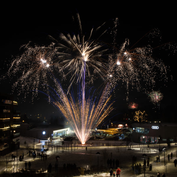 Nyttårsfyrverkeri