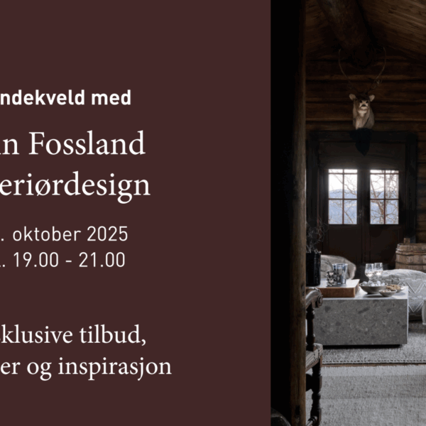 Kundekveld hos Kid med Elin Fossland Interiørdesign